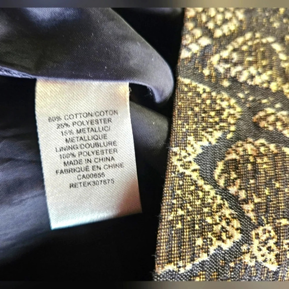 RW&CO. Metallic Serpent Cocktail Mini Dress - Picture 6 of 7